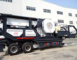 輪胎式移動破碎站